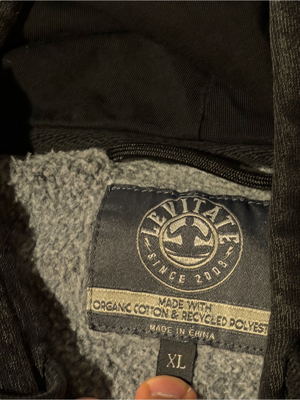 Levitate Pullover Hoodie - Black - Picture 2 of 5